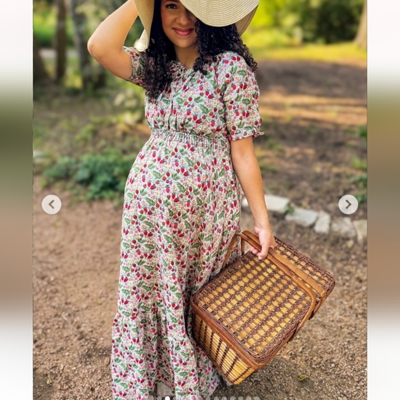 Super Cute Dresses Dresses & Skirts - Super Cute Dresses Serenity Maxi Dress Size L Maternity/Nursing Friendly